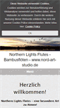 Mobile Screenshot of nord-art-studio.de